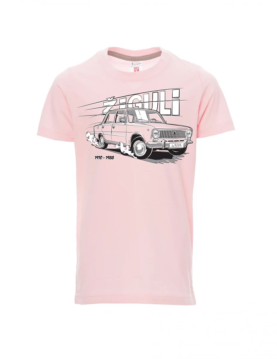 Light pink children´s T-shirt Lada-Žiguli