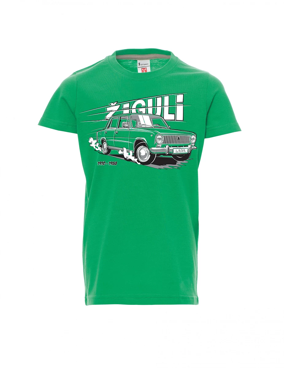 Green children´s T-shirt Lada-Žiguli