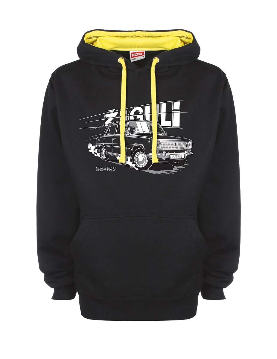 Yellow-black sweatshirt Lada-Žiguli