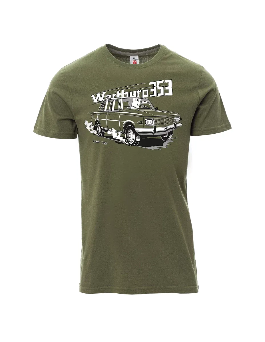Khaki men´s T-shirt Wartburg 353