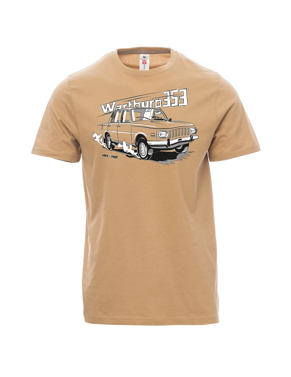 Brown men´s T-shirt Wartburg 353