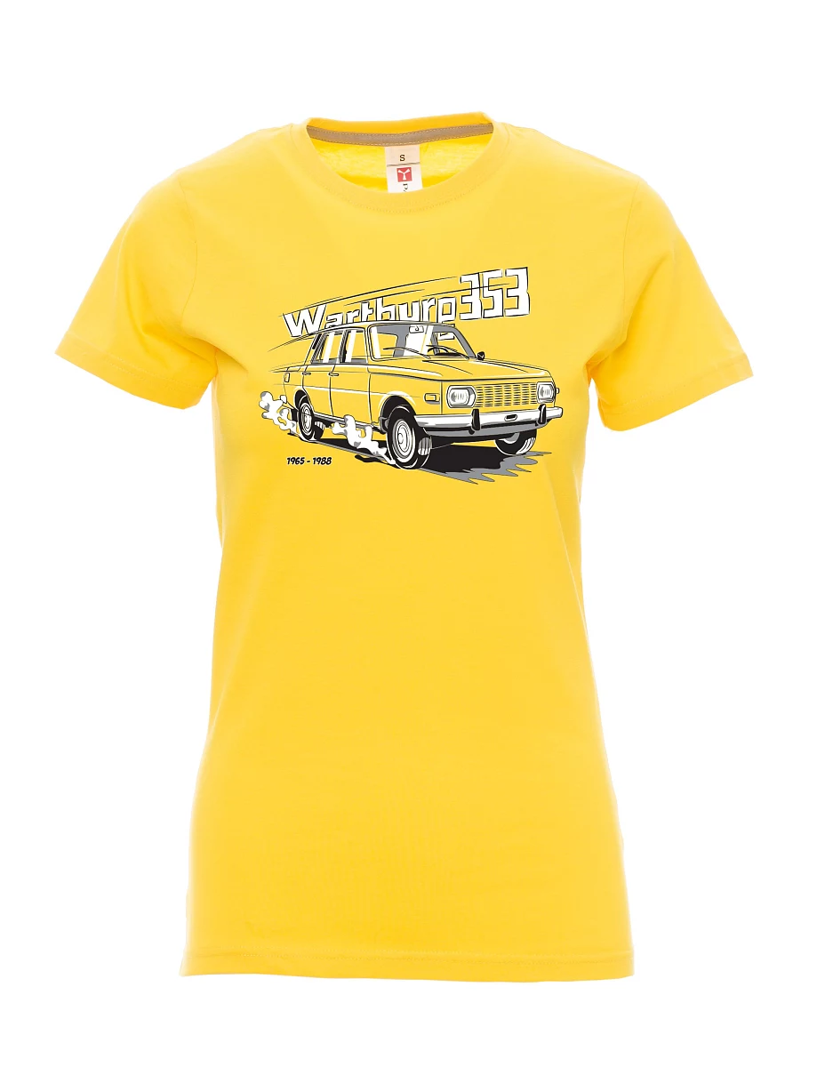 Yellow women´s T-shirt Wartburg 353
