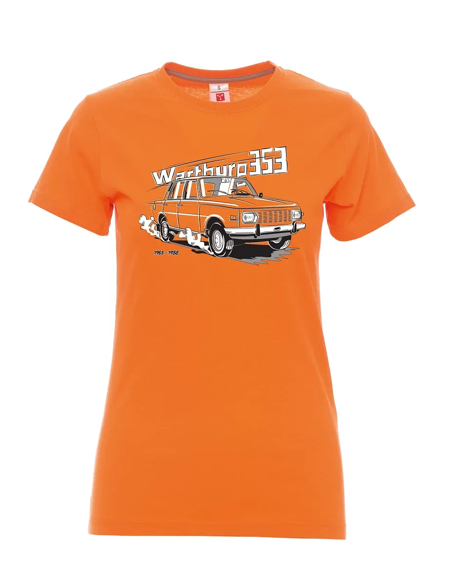 Orange women´s T-shirt Wartburg 353