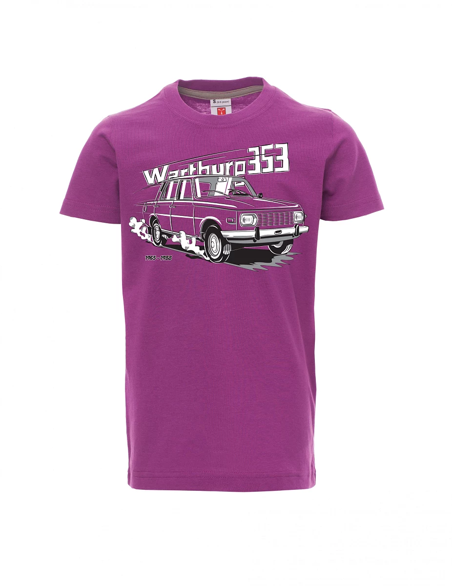 Purple children´s T-shirt Wartburg 353