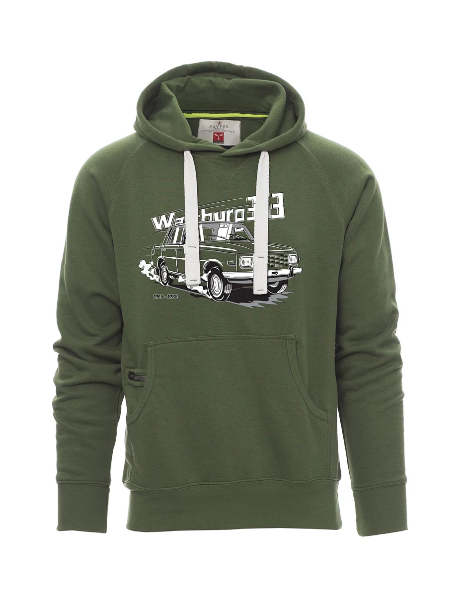 Dark green men´s sweatshirt Wartburg 353