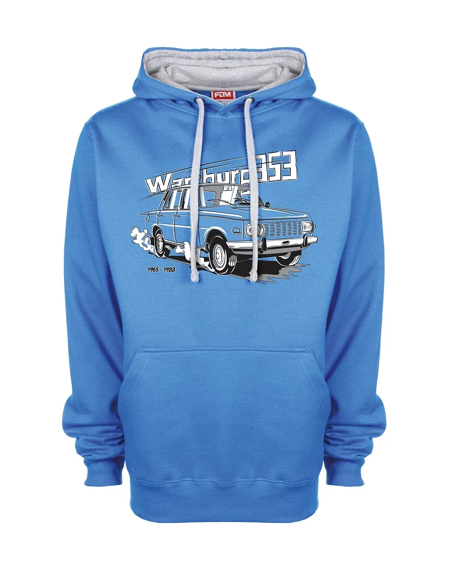 Grey-blue sweatshirt Wartburg 353