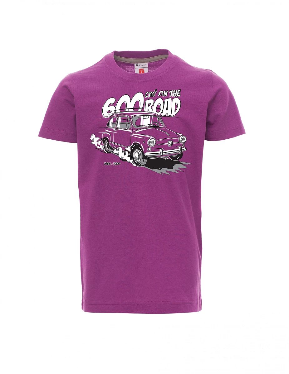 Purple children´s T-shirt Italian veteran F 600