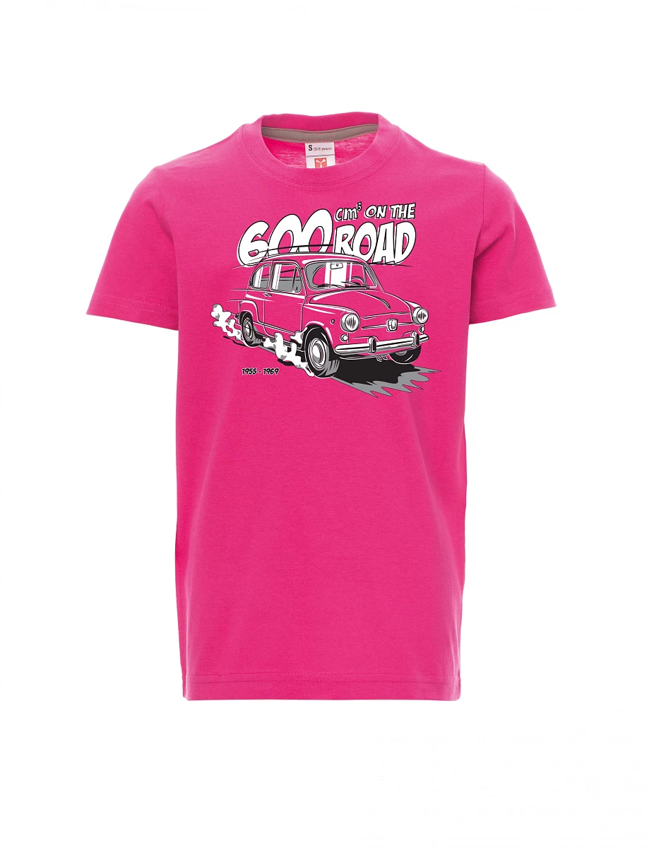 Pink children´s T-shirt Italian veteran F 600