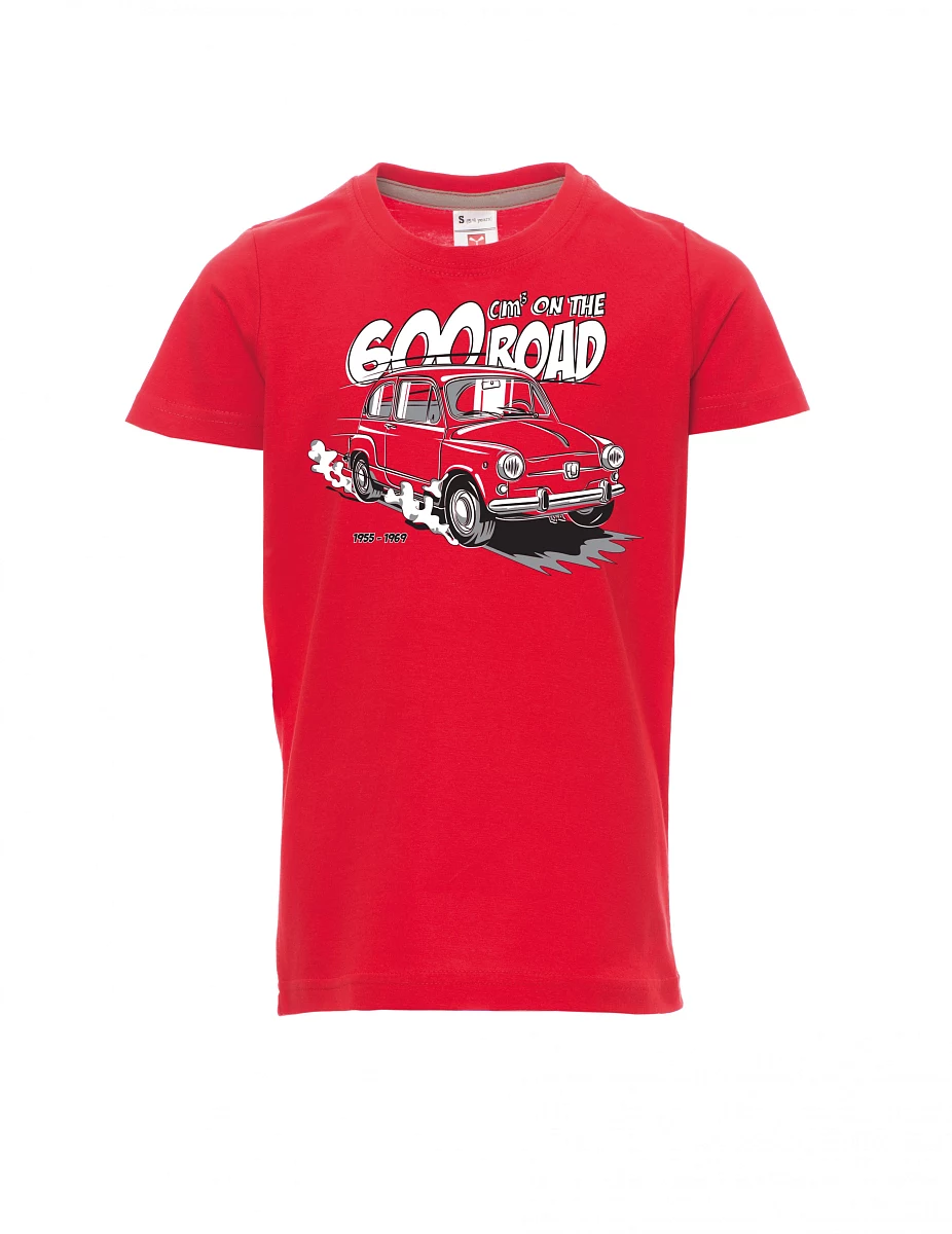 Red children´s T-shirt Italian veteran F 600