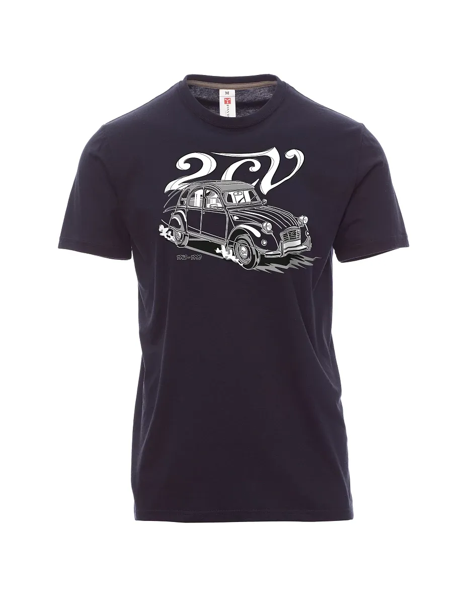 Navy men´s T-shirt 2CV