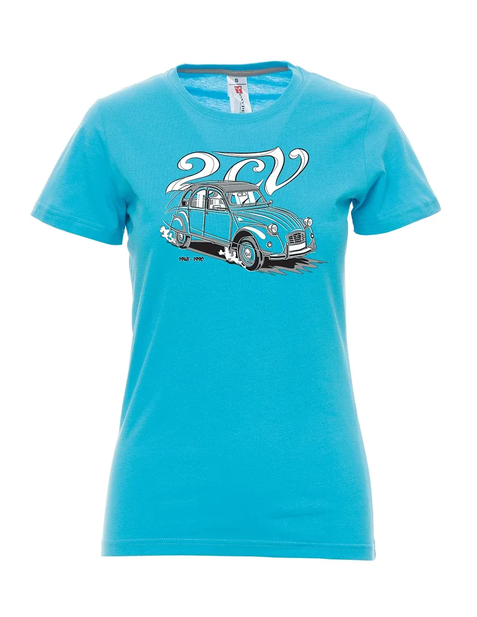 Reef blue women´s T-shirt 2CV