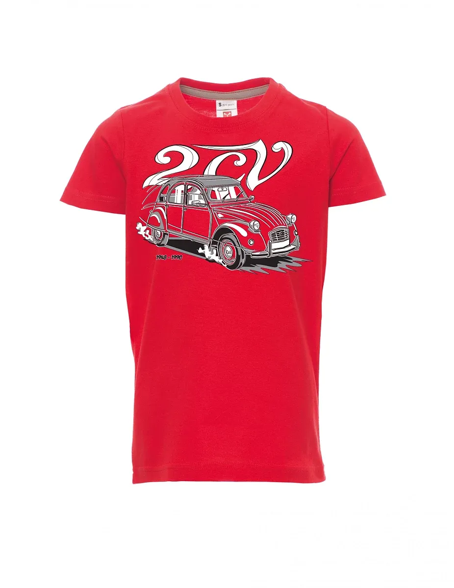 Red children´s T-shirt 2CV