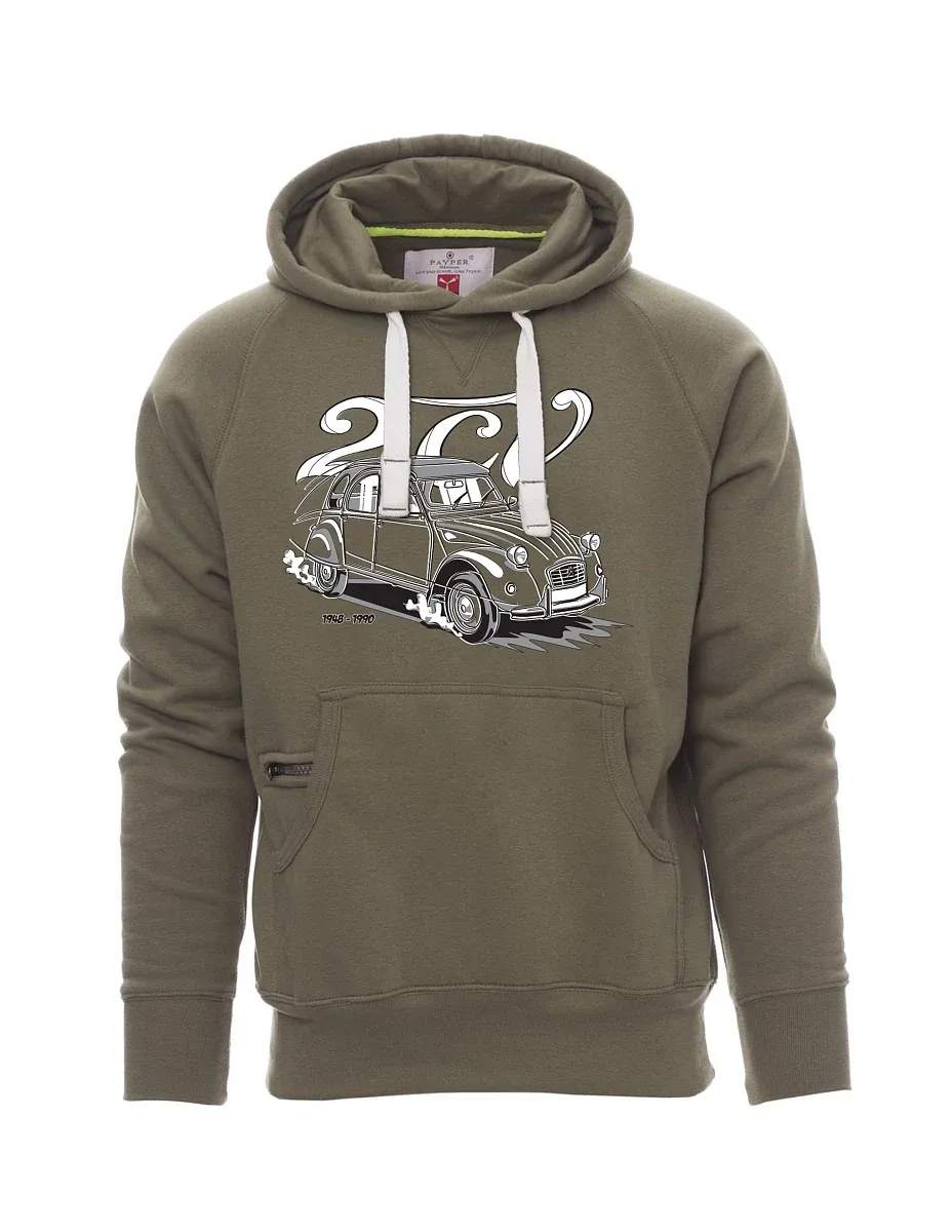 Khaki men´s sweatshirt 2CV