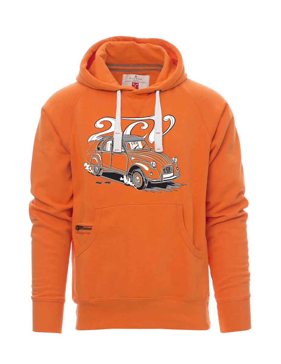 Orange men´s sweatshirt 2CV