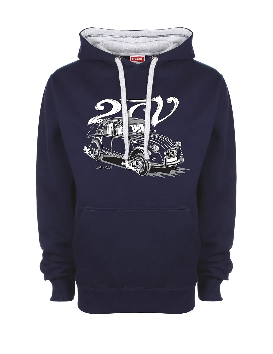Grey-navy sweatshirt 2CV
