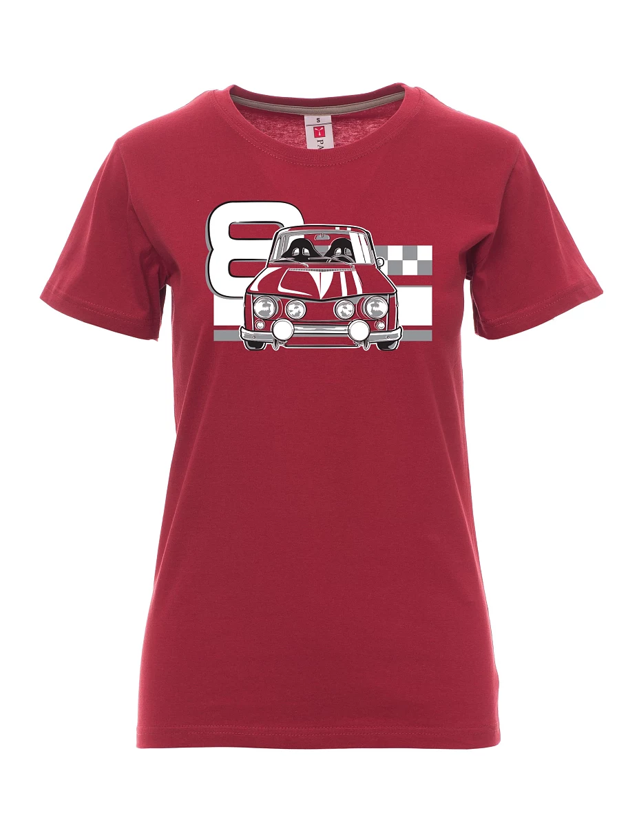 Burgundy women´s T-shirt R8