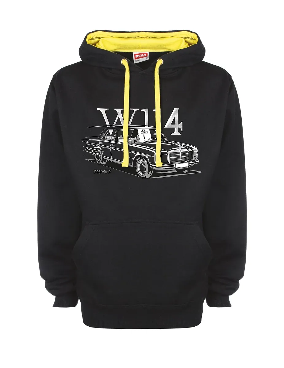 Yellow-black sweatshirt W114