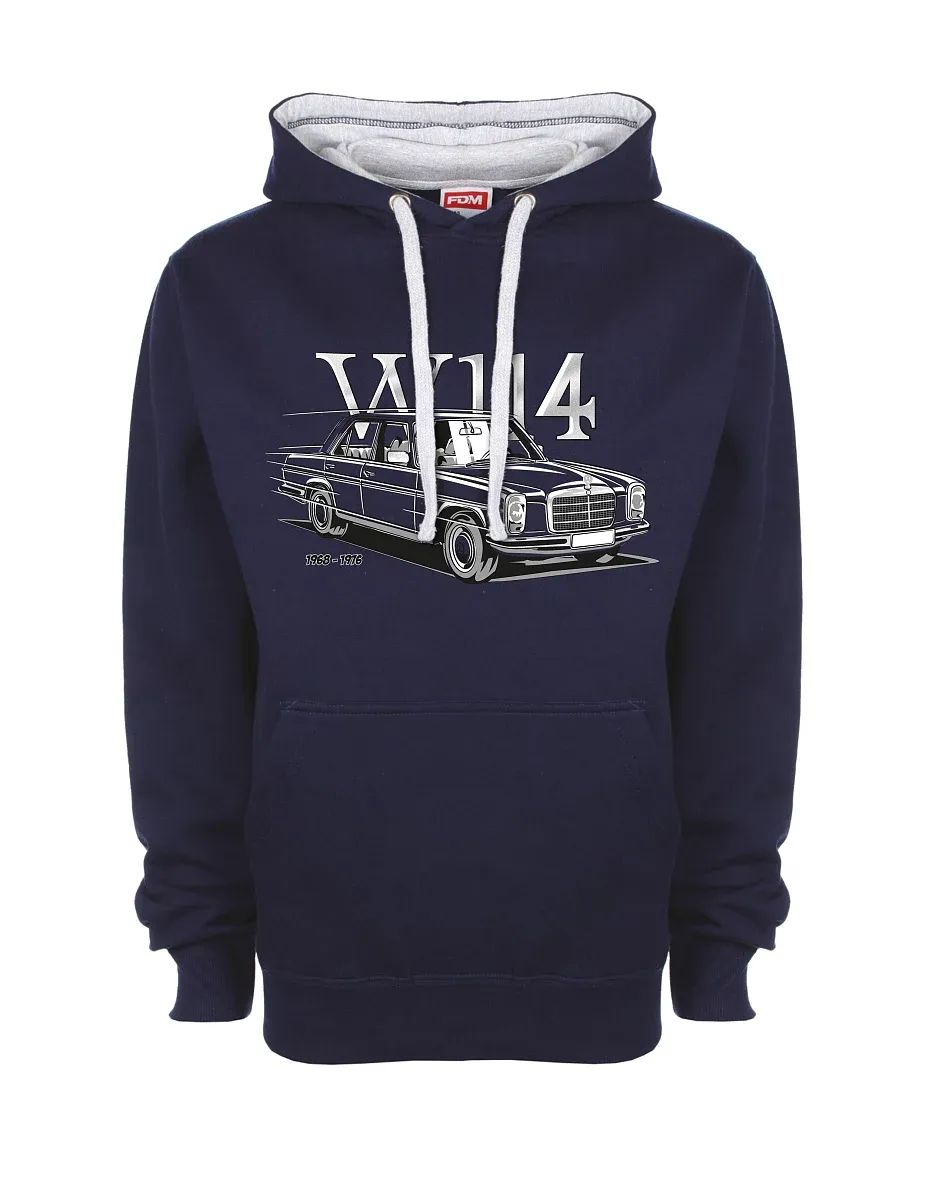 Grey-navy sweatshirt W114