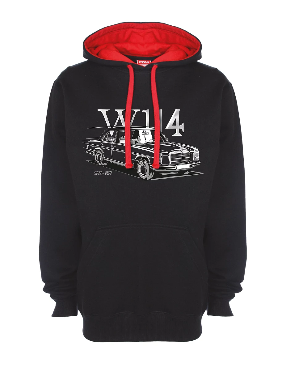Red-black sweatshirt W114