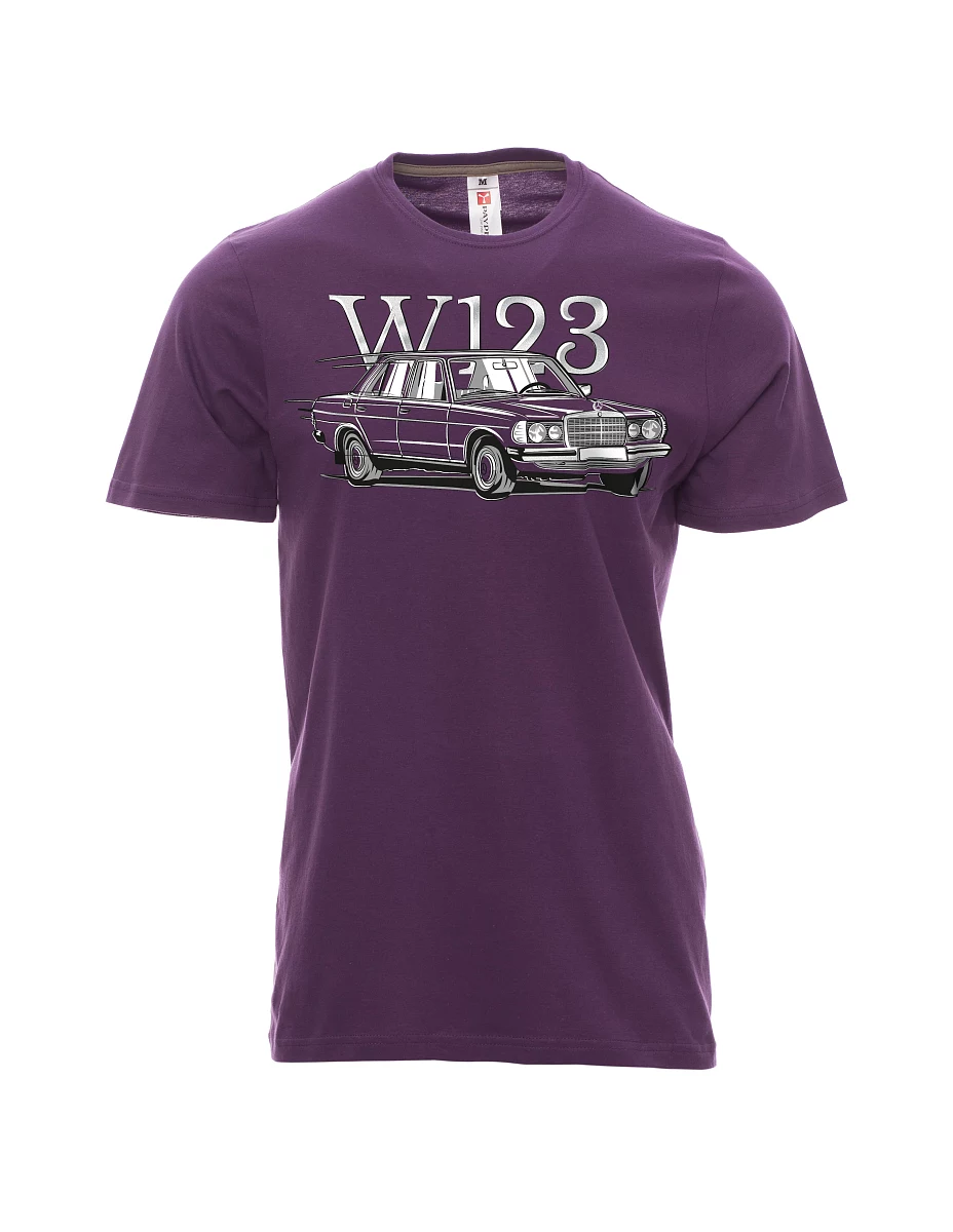 Purple men´s T-shirt W123