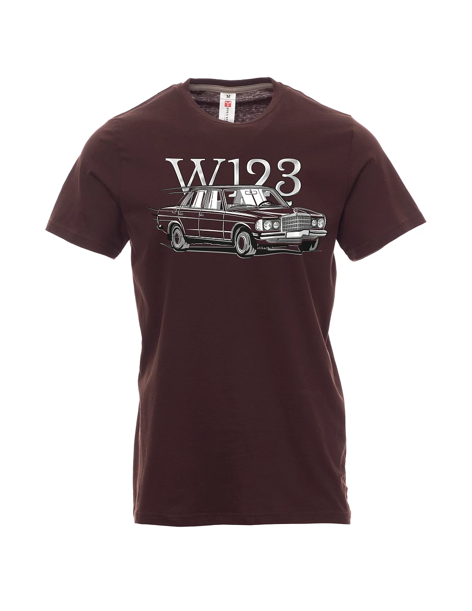 Dark brown men´s T-shirt W123