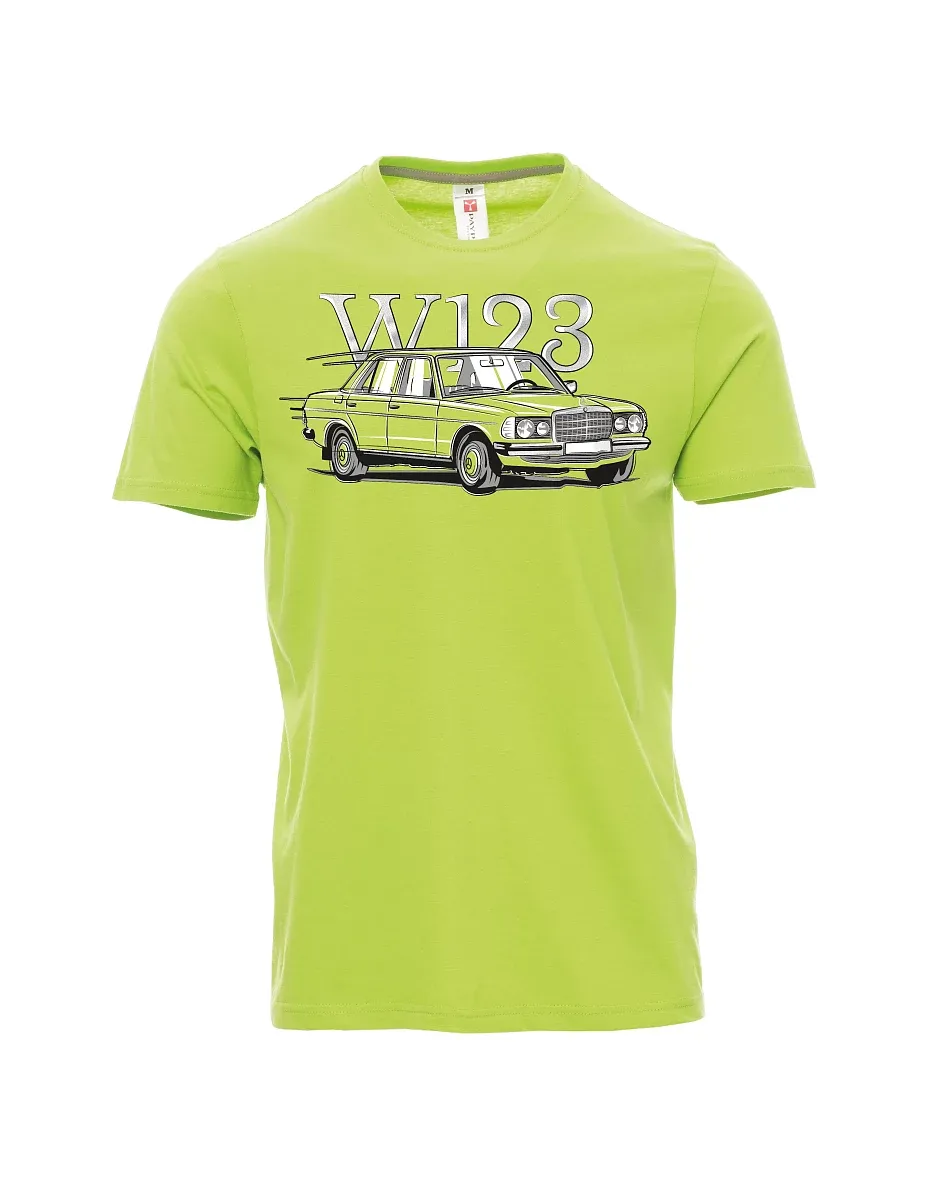 Light green men´s T-shirt W123