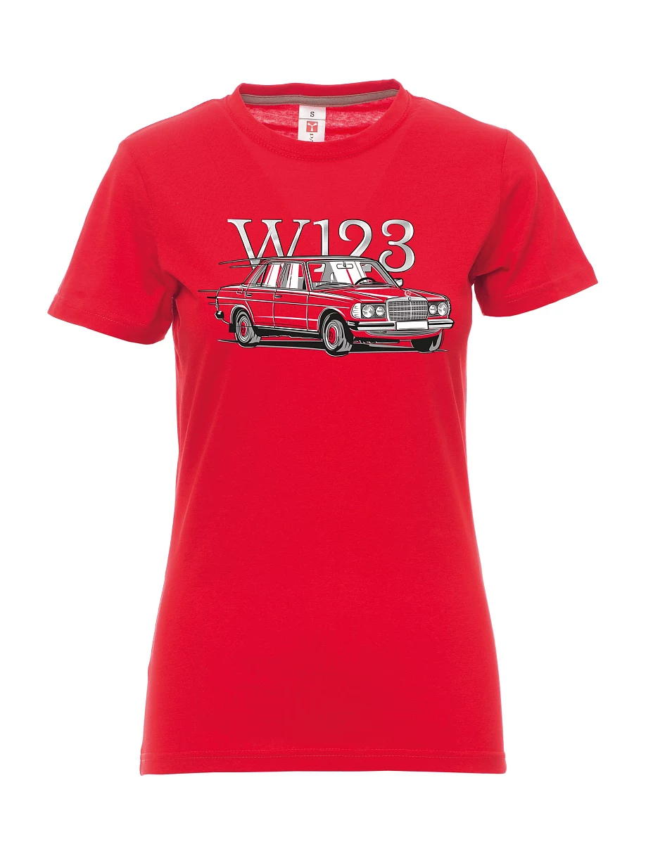 Red women´s T-shirt W123