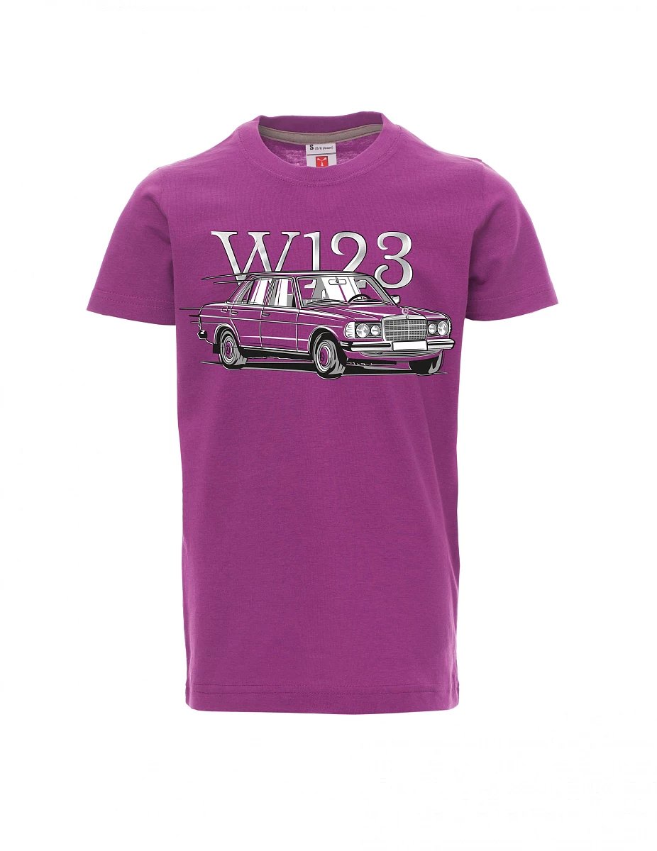 Purple children´s T-shirt W123